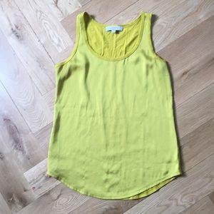 Silk & cotton tank
